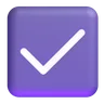 check box with check